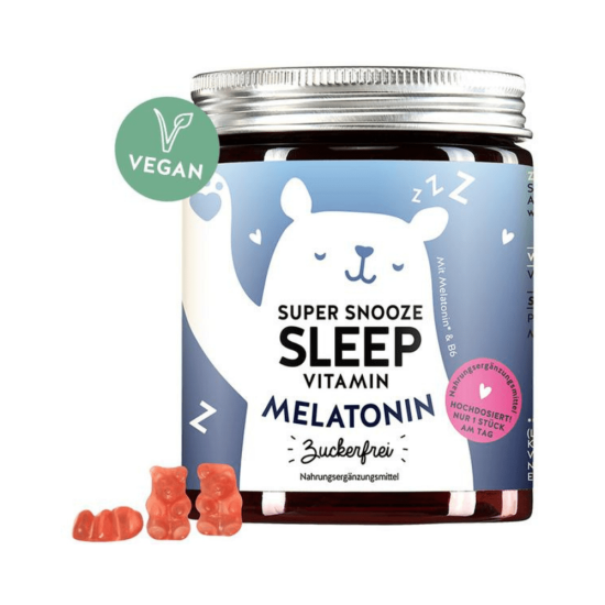 Bears with Benefits Super Snooze Sleep Vitamin melatoniini ja B6-vitamiiniga 60tk