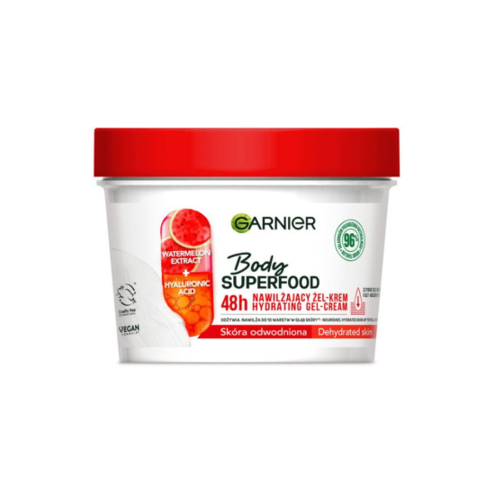Garnier Body Superfood Hydrating Gel-Cream Watermelon kehakreem 380ml