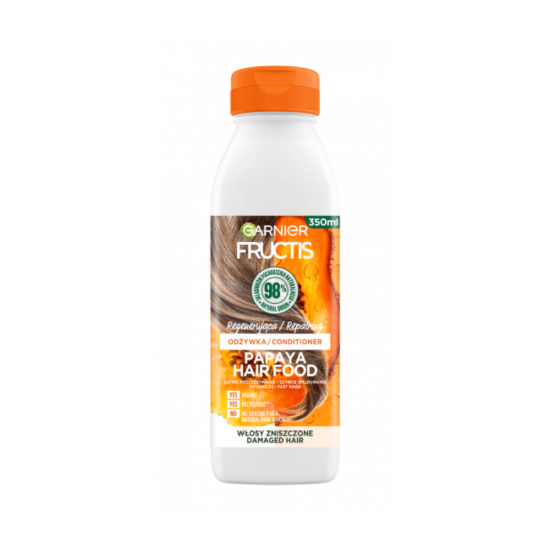 Garnier Fructis Hair Food Papaya Coditioner 350ml