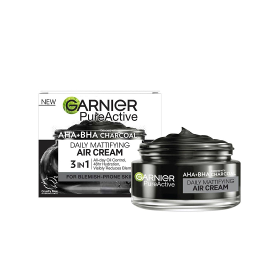 Garnier Pure Active Charcoal Air Cream 50ml