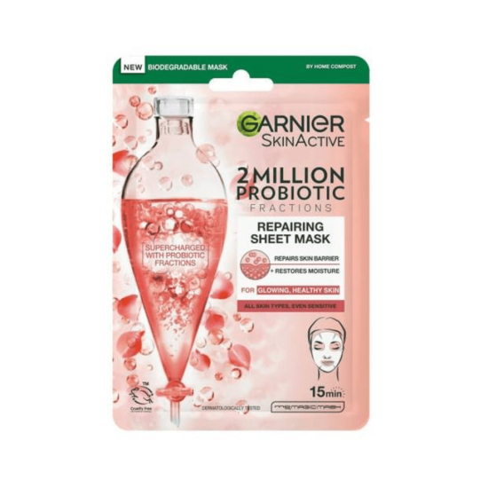 Garnier Skin Active 2 Million Probiotic Repairing Sheet Mask