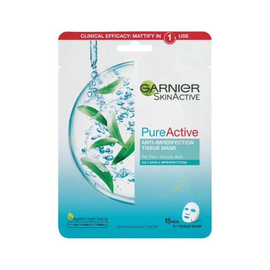Garnier Skin Active Pure Active Anti-Imperfection Sheet Mask