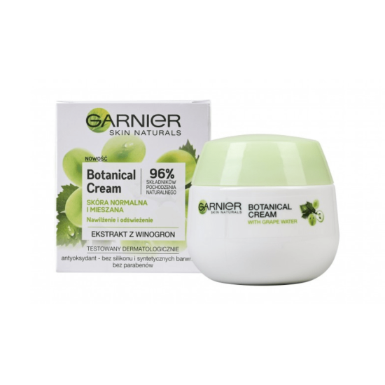 Garnier Skin Naturals Botanical Cream Grape Extract näokreem 50ml