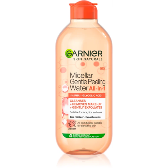 Garnier Skin Naturals Micellar Gentle Peeling 3in1 kooriv mitsellaarvesi 400ml