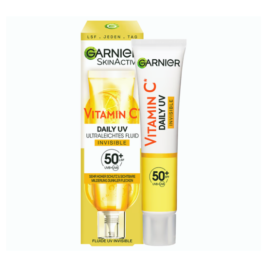 Garnier Vitamin C UV Fluid Invisible Cream SPF 50+ 40ml