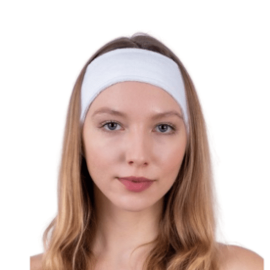 Gemer Beauty Brands Frotta Hairband White peapael 1tk