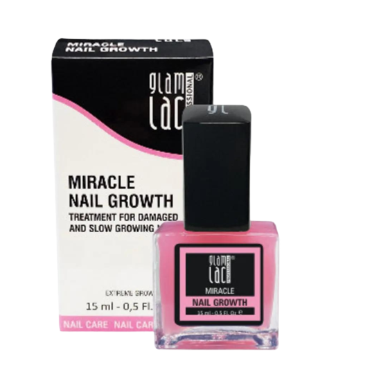 GlamLac Miracle Nail Growth küünte kasvu soodustav küünetugevdaja 15ml