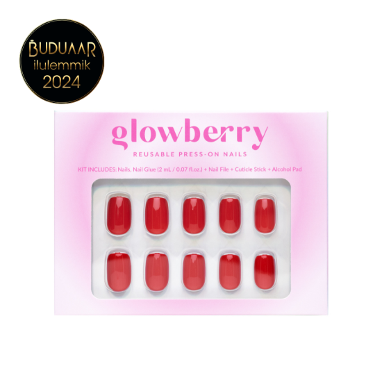 Glowberry Press On Nails Adore You
