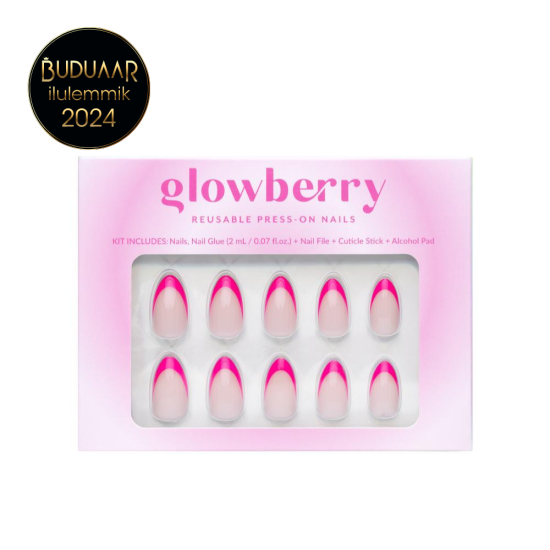 Glowberry Press On Nails Bella