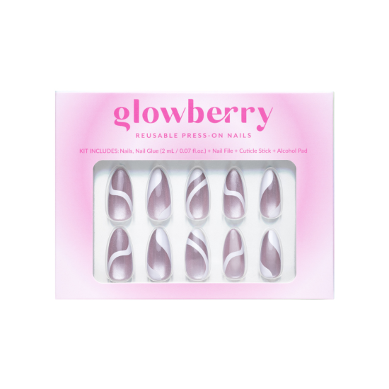 Glowberry Press On Nails Ivy