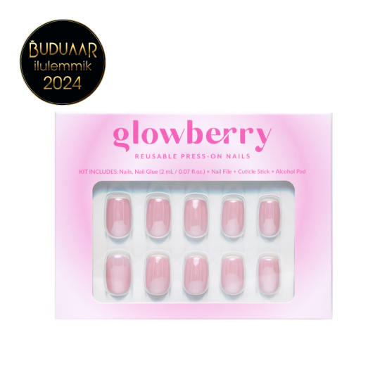 Glowberry Press On Nails Marshmallow