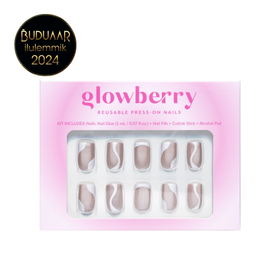 Glowberry Press On Nails My Way