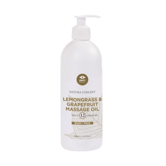 GMT Beauty Lemongrass & Grapefruit Massage Oil 500ml