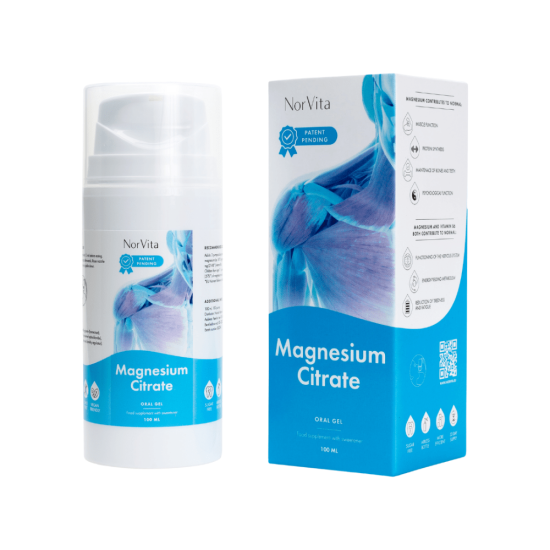 NorVita Magnesium Citrate Oral Gel 1875mg 100ml