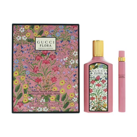 Gucci Flora Gorgeous Gardenia Gift Set (EDP 100ml + EDP MINI 10ml)