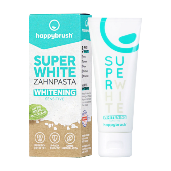 happybrush SuperWhite + Protect 75ml