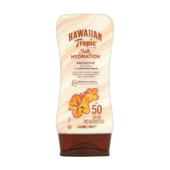 Hawaiian Tropic Silk Hydration päevitusemulsioon SPF 50 180ml