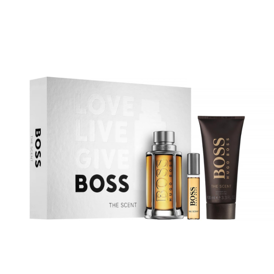 Hugo Boss The Scent for Him Gift Set (EDT 100ml + EDT 10ml + Shower Gel 100ml)
