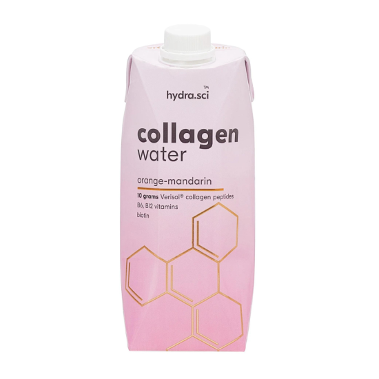 Hydra.sci Collagen Water kollageenivesi apelsini-mandariiniga 500ml