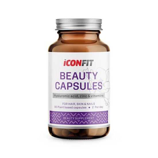 Iconfit Beauty Capsules (Hyaluronic acid, Zinc, Folic acid, Vitamins) 90tk