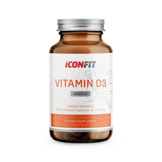 Iconfit Vitamiin D3 4000 IU 90tk