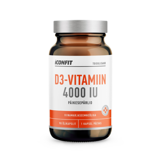 Iconfit Vitamiin D3 4000IU, N90