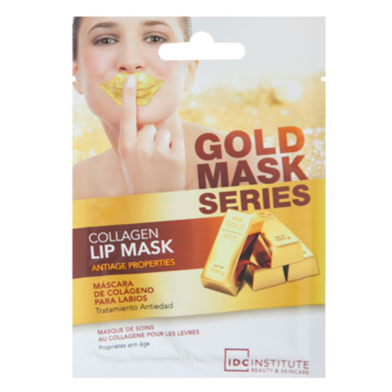 IDC Institute Gold Collagen Lip Mask Series kollageeniga mask huultele 8g