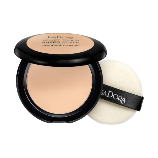 IsaDora Velvet Touch Sheer Compact Powder puuder 10g
