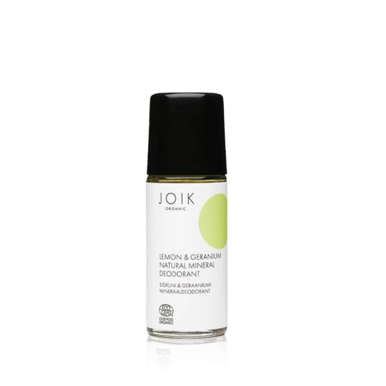 JOIK Organic Lemon & Geranium Natural Mineral Deodorant 50ml