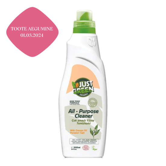 Just Green Organic All Purpose Cleaner 1000ml (01.03.2024)