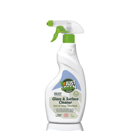 Just Green Organic Glass & Surface Cleaner 500ml