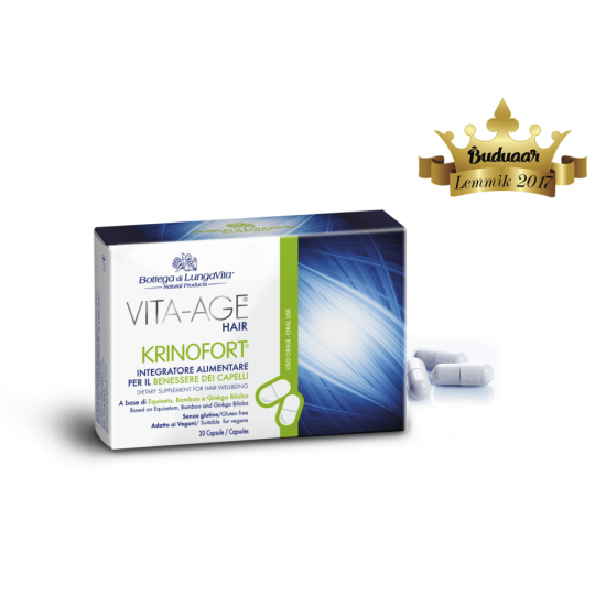 Vita-Age Krinofort väljaalangemisvastased ja juustekasvu kiirendavad vitamiinid
