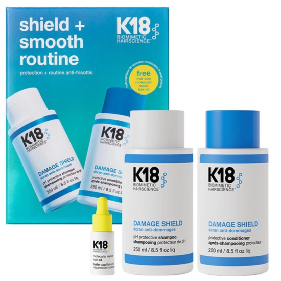 K18 Shield+Smooth Routine Kit