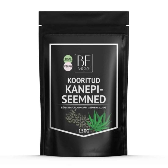 Be More Peeled hemp seeds 150g