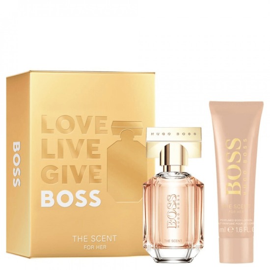 Hugo Boss The Scent For Her EDP 30 ml + Body lotion 50 ml Set