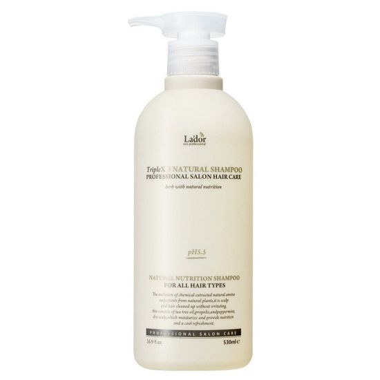 Lador Triplex3 Natural Shampoo 530ml