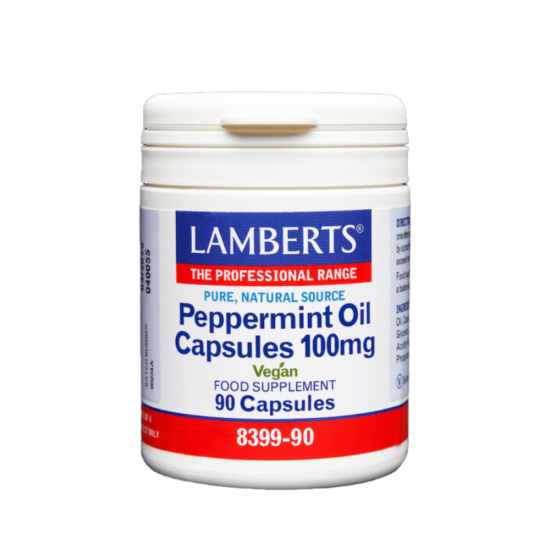 Lamberts Peppermint Oil Capsules 100mg 90 capsules