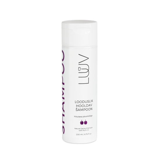 Luuv Gentle Natural Shampoo with Plum Oil 200ml