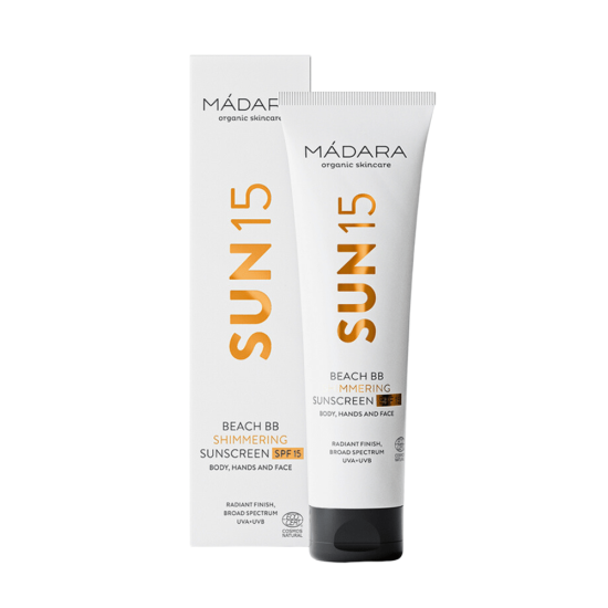 Madara Beach BB Shimmering Sunscreen SPF15 100ml