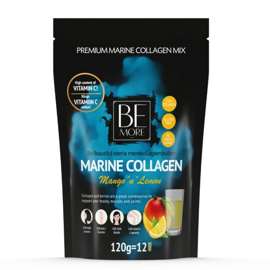 Be More Marine Collagen Mango’n’Lemon 120g
