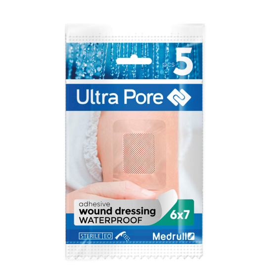 Medrull Adhesive Wound Patch Ultra Pore 6x7 cm, Nr5