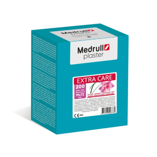 Medrull Plaster Extra Care antiseptic 19x72 mm N200