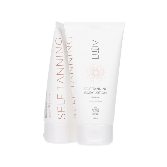 Luuv Self-Tanning Body Cream Medium/Dark 150ml