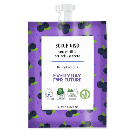 Everyday For Future Face Scrub With Blueberries For Tired Skin 40ml