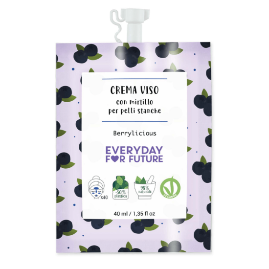 Everyday For Future Face Cream With Blueberries For Tired Skin 40ml