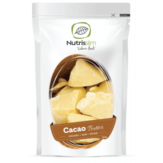 Nature´s Finest By Nutrislim Raw Cacao Butter 250g