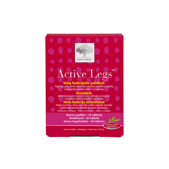 New Nordic Active Legs N30 Tablets