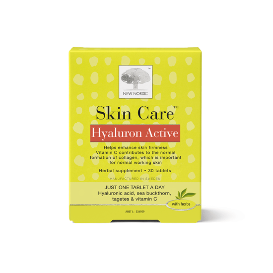 New Nordic Active Skin Care Hyaluron Tablets N30