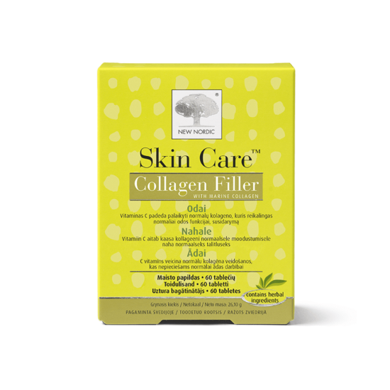 New Nordic Skin Care Collagen Filler Tablets N60