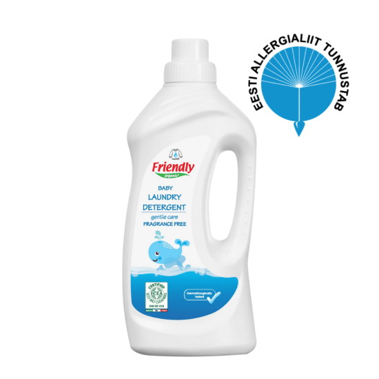 Friendly Organic Baby Laundry Detergent (Perf. Free) 20 Washes 1000ml